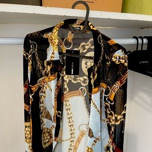 Fashion Nova Mesh Shirt